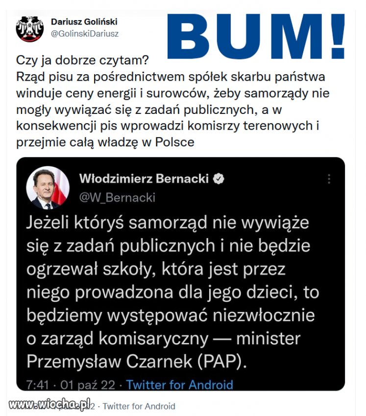 Przerażająca perspektywa! 