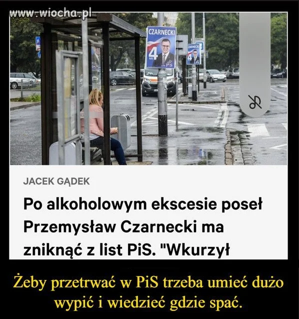 Bo nawet w PiSie sa granice debilizmu...