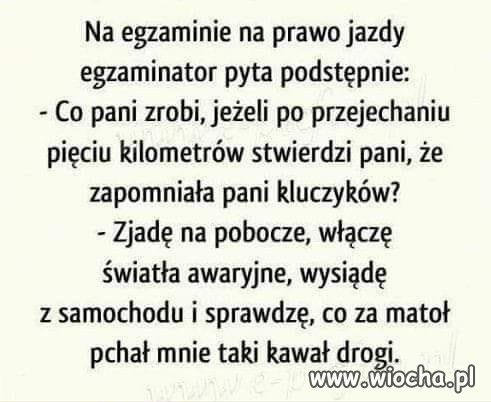 Ale się egzaminator