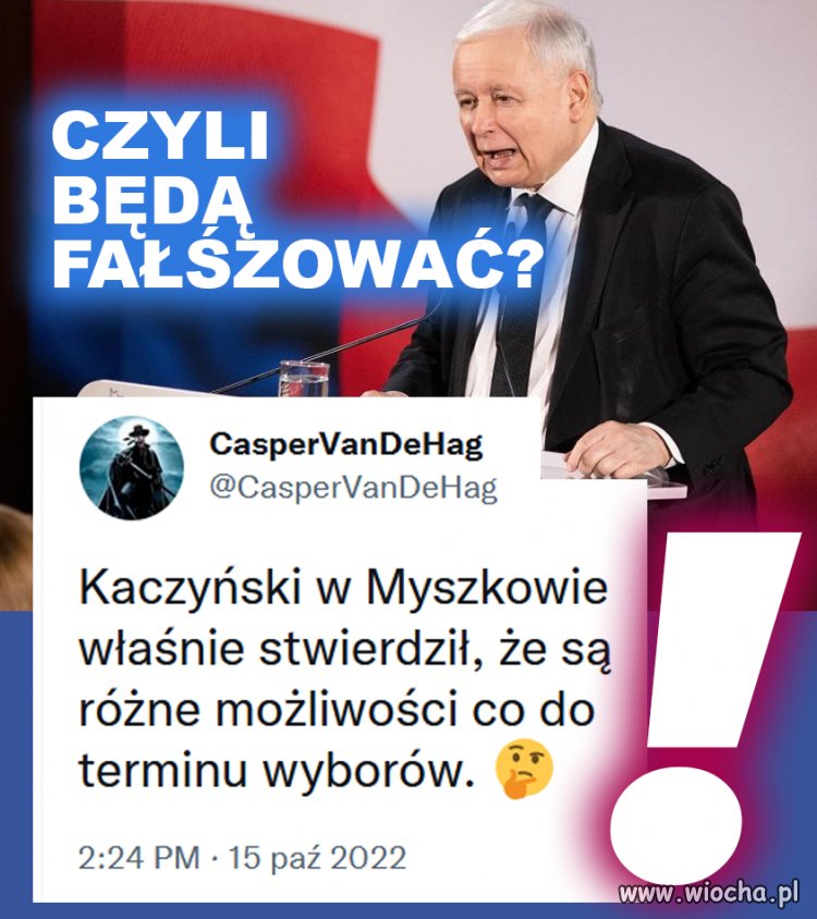 A może po prostu ogłoszą stan wyjątkowy i nie oddadzą władzy nigdy?