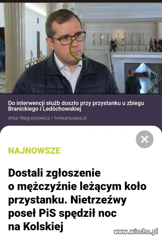 Kolejny pisowski degenerat