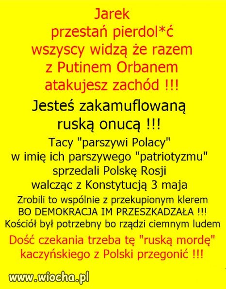 Rzeczy oczywiste, trzeba nazywac glosno po imieniu