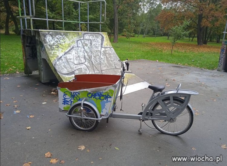 Wieśniak  skorzystał z roweru miejskiego