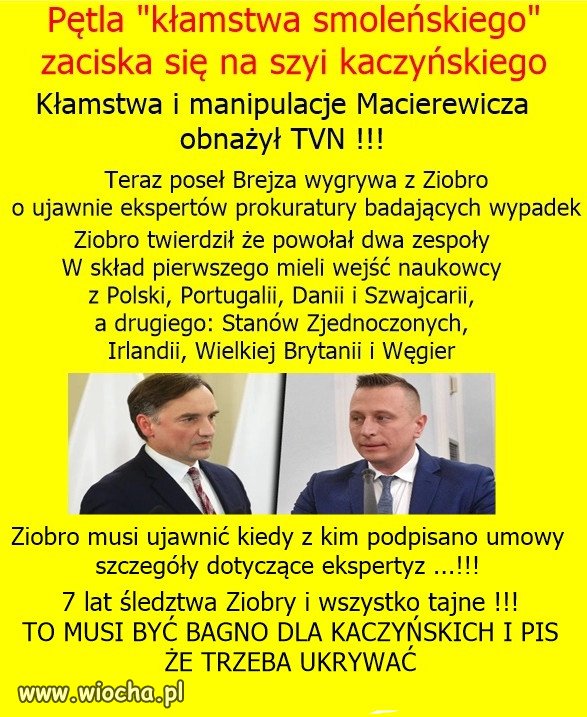 Coraz wiecej klamstw PiSu wychodzi na swiatlo dzienne!