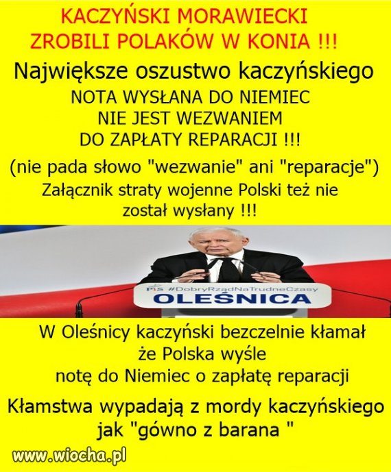Rządy PiSu, to cyrk i kabaret kłamców, złodziei i oszustów!