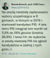 PiS tonie. I bardzo dobrze. 👏👏👏