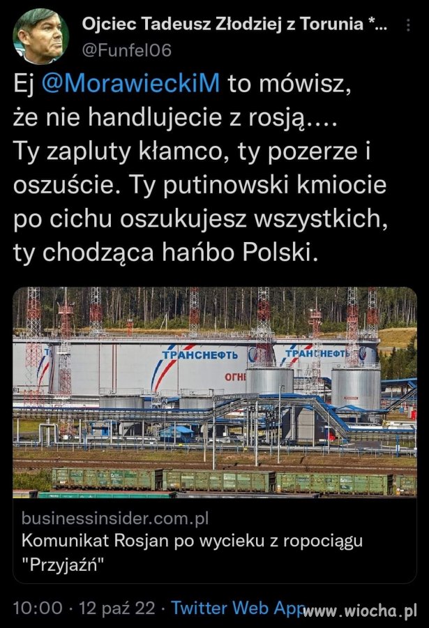 Skąd ropa w rurociągu Przyjaźń?