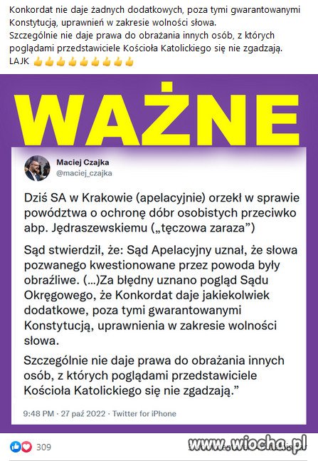 Sekta kościoła już nie jest wszechmogąca w Polsce!
