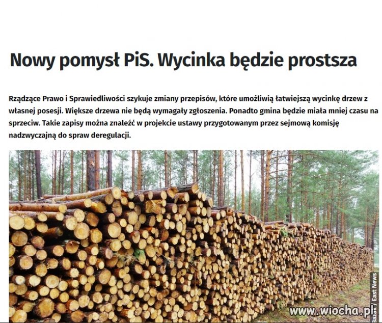 LEX Szyszko powraca zza grobu