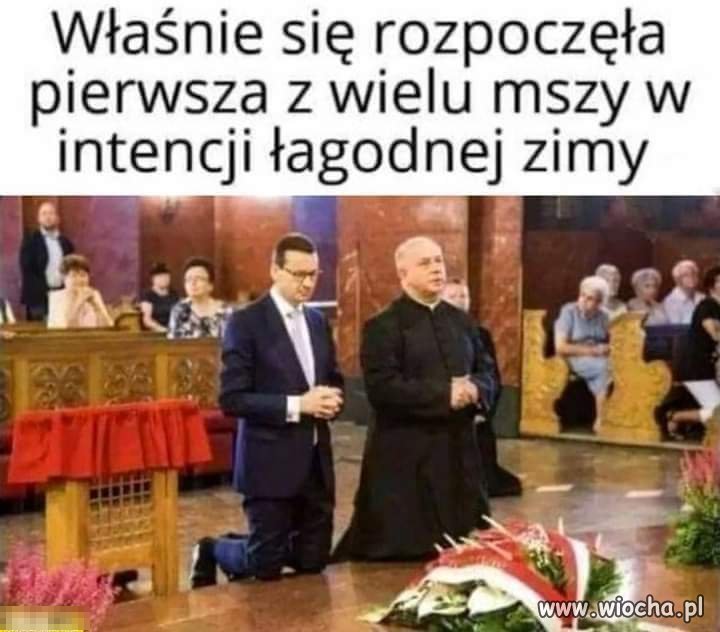 O łagodną zimę 