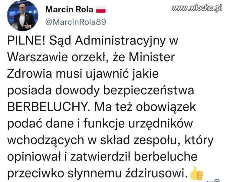Ciekawe co zrobi minister
