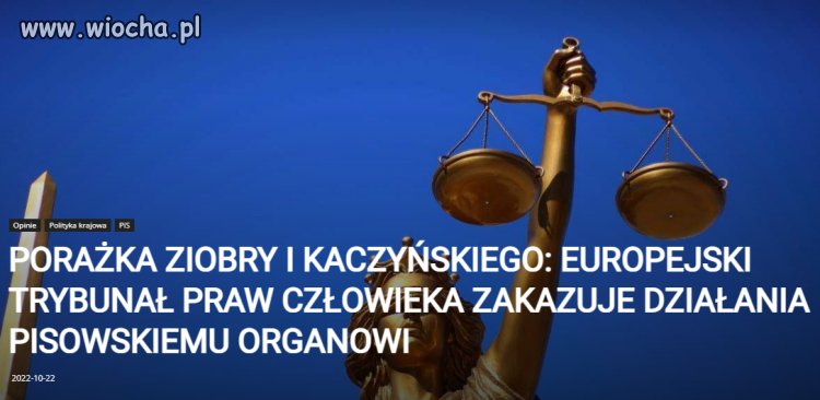 To nie jest dobry tydzień dla zera