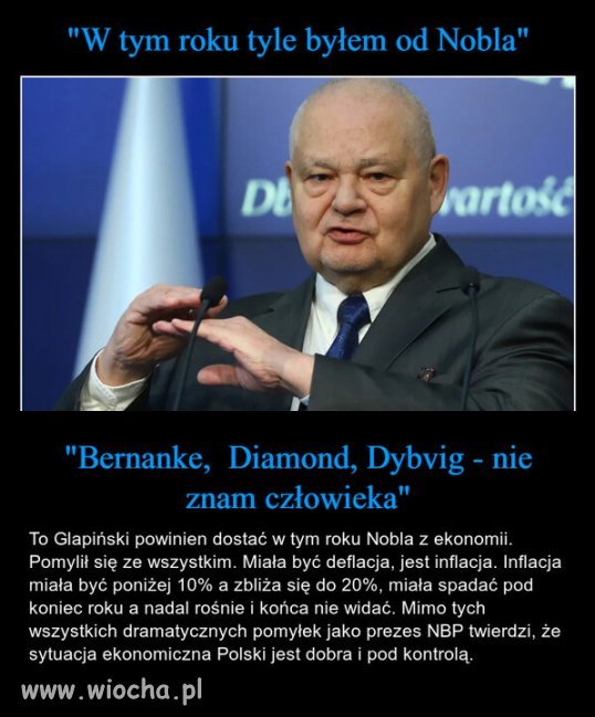 Glapiński prawdę Wam powie...jak Cyganka!
