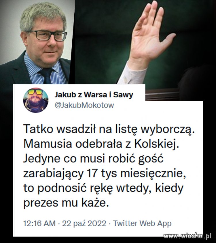 Dla niego to na pewno też bardzo trudne i skomplikowane zadanie, ale daje radę