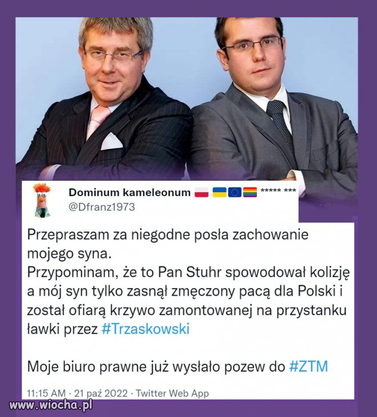 Jesteśmy z Przemusiem. Dziś odmówię za niego zdrowaśkę, 