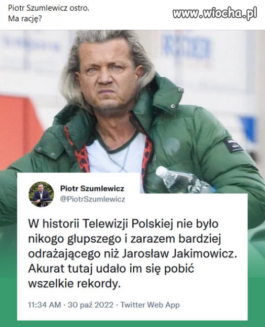 Drobny cwaniaczek, nygus,  idol wiejskiego elektoratu...