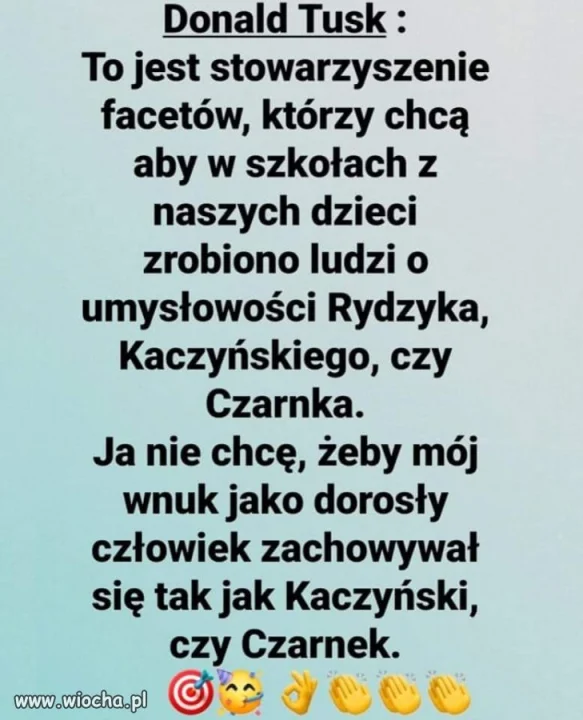 Brawo ja też bym nie chciał
