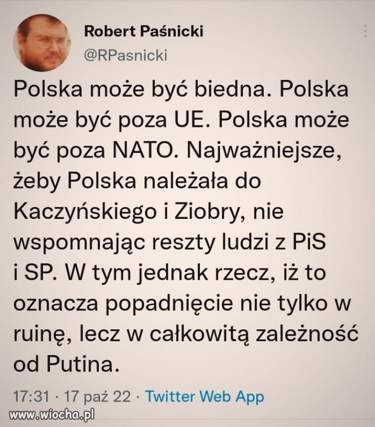 Szczególnie kiedy Putinzbir ustanawia 