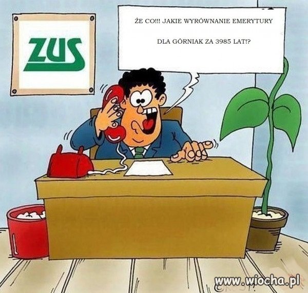 ZUS ma przejeb@ne.