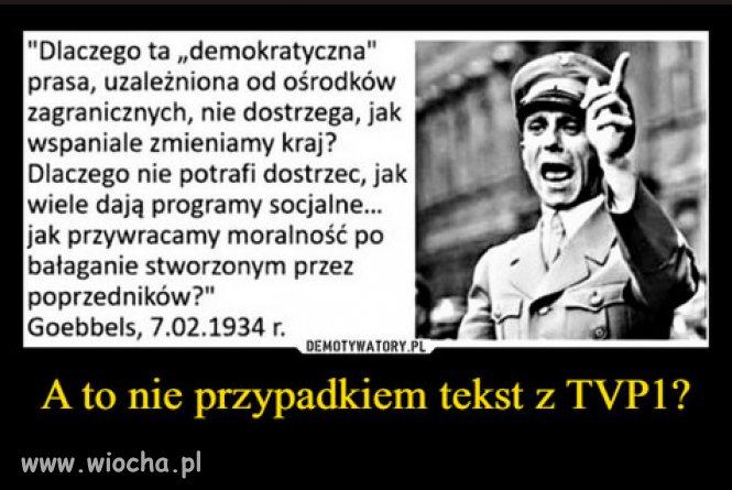 Kaczynski sam niczego nie wymyslil...