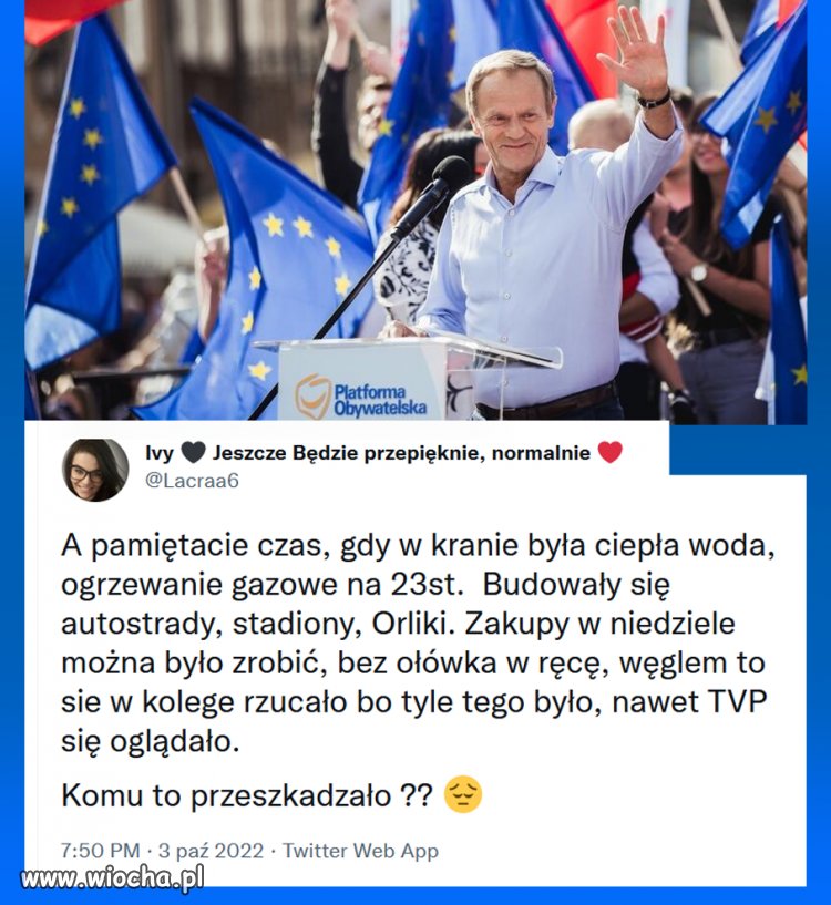 Komu przeszkadzało? - Kaczyńskiemu!