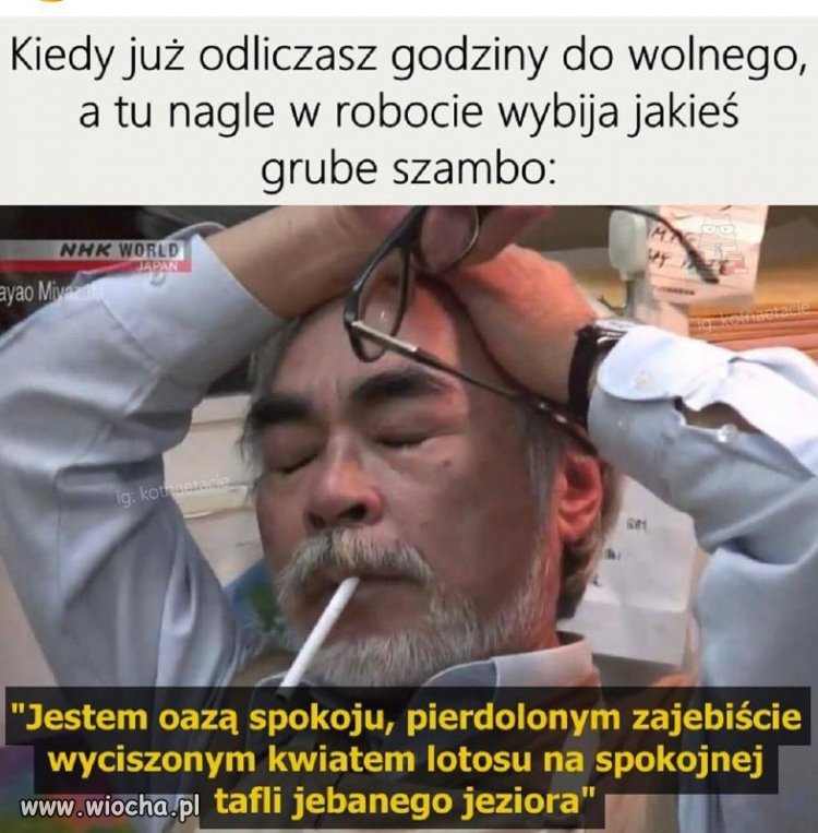 Tylko spokój cię ocali