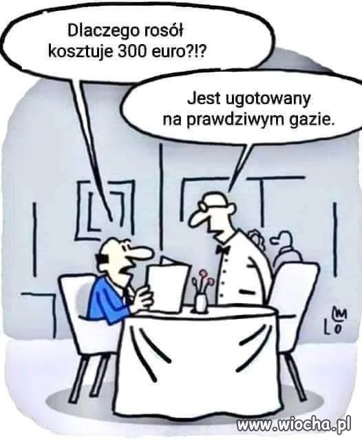 Rosół na prawdziwym gazie
