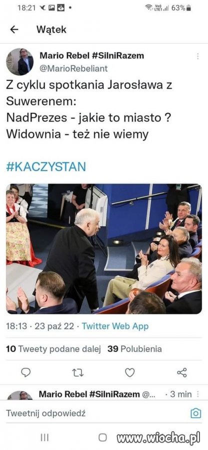 A może wszystkie wyjazdy kręcą w studio TVP ?