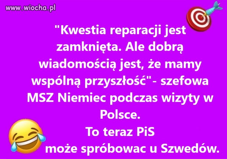 Jej mowa była krótka...