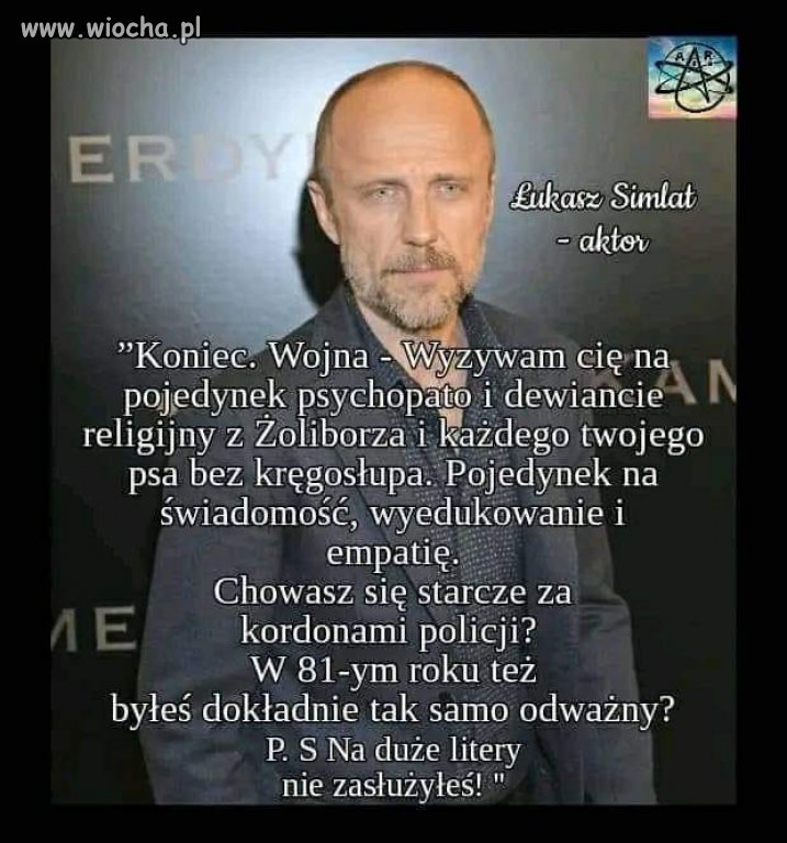 Pokażcie to załupieżonemu wucowi