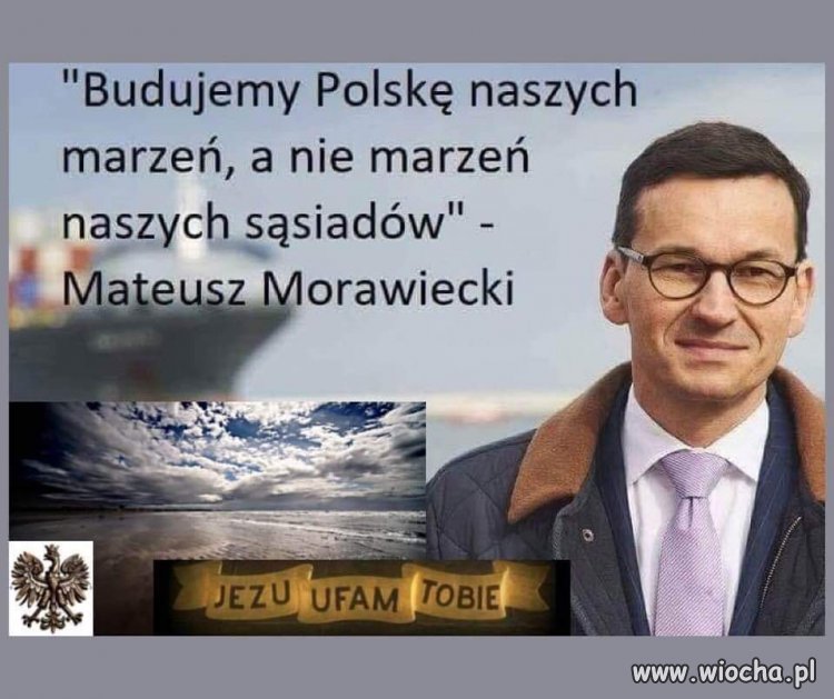 Zastał Polskę murowaną