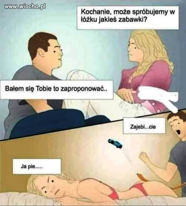 Zabawki w łóżku
