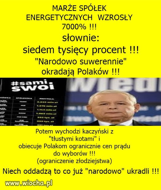 PiS kradnie gdzie popadnie...