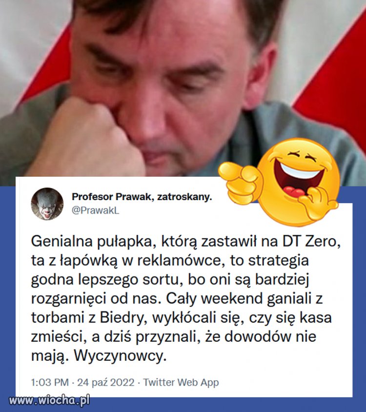 Co z tego że nie mają dowodów, o tym już TVP nie powie. 