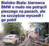 Mógł po nim przejechać 