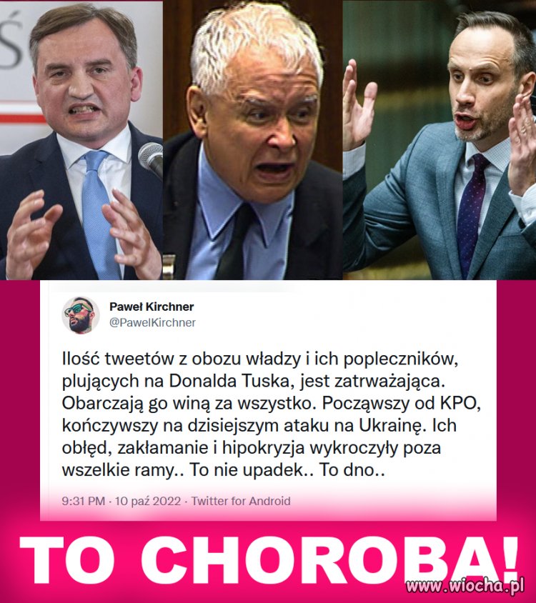 Czy można być chorym z nienawiści?