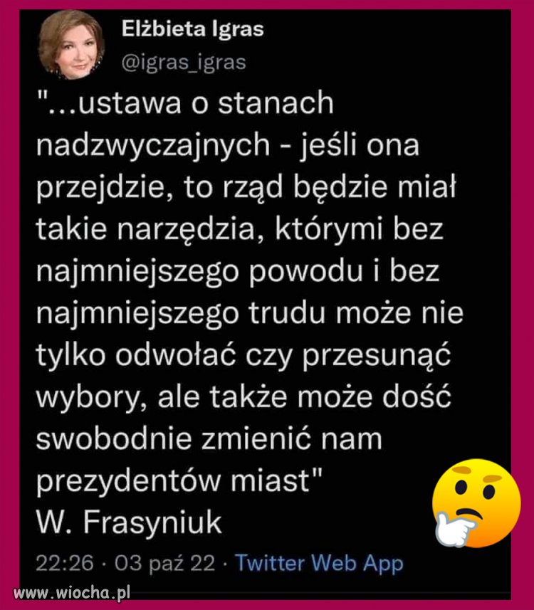 Jeżeli pozwolimy pisowcom przeprowadzić tę ustawę.