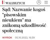 Znikoma szkodliwość???