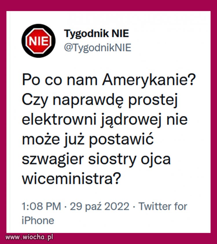 Tym tematem mógłby się zająć Supermen z Pcimia Obajtek