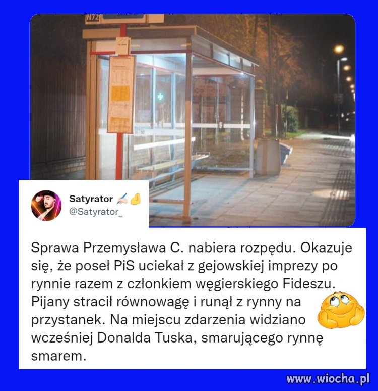 A kto tam przystanek postawił?   To trąci zamachem!