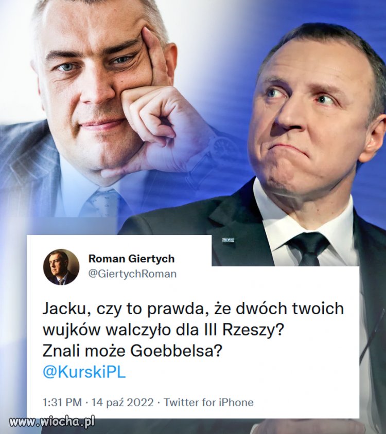 Jak prześledzimy jego działalność w TVP to jego zachowanie praktycznie niczym się nie różni od propagandy Gebbelsowskiej