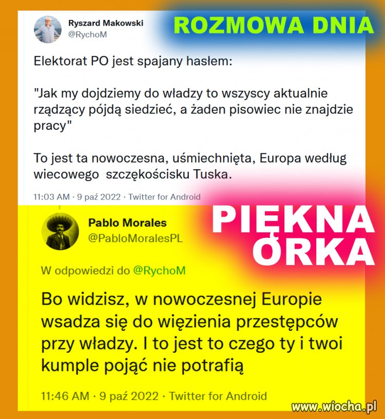 Pisowski idiota zaorany koncertowo 