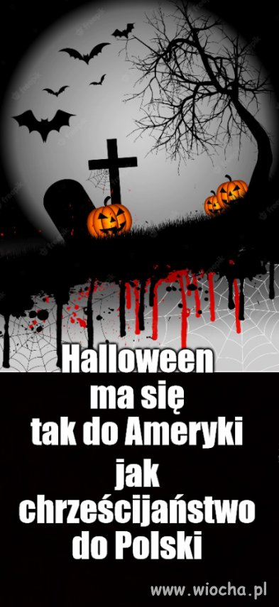 Za Halloween nie stał miecz i ogień