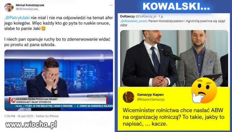 Jaki poskarżył się Kowalskiemu