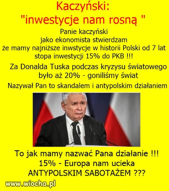 Tymczasem szorujemy po dnie Unii Europejskiej