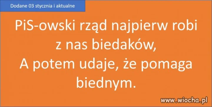 Nawet Putin lepiej dba o naród
