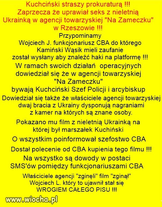  A kto by się przyznał, że jest pedofilem ?