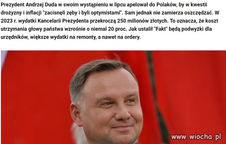 To już wiadomo czemu mieliśmy zęby zaciskać