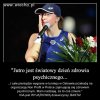To nie wiocha! To piękny gest, wspaniałej tenisistki!
