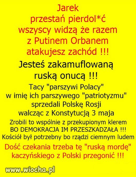 W Polsce historia kołem się toczy...